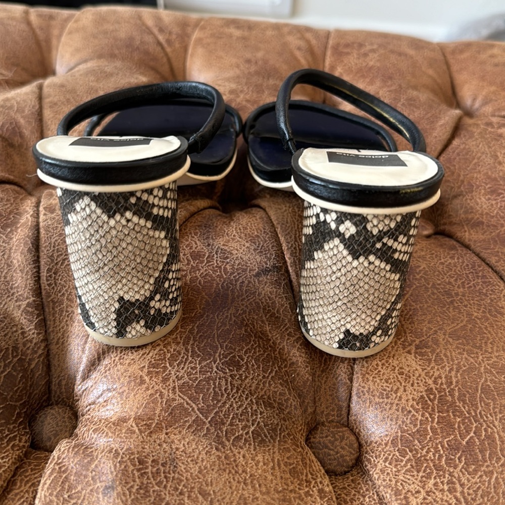 Dolce vita block heeled sandals - Picture 2 of 4